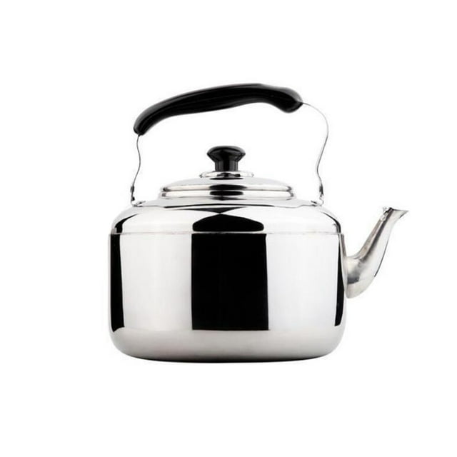 Household Heating Water Kettle Stainless Steel Kitchen Kettle Large Capacity Automatic Sounding Pot for Gas Induction Cooker Induction Furnace (6L)