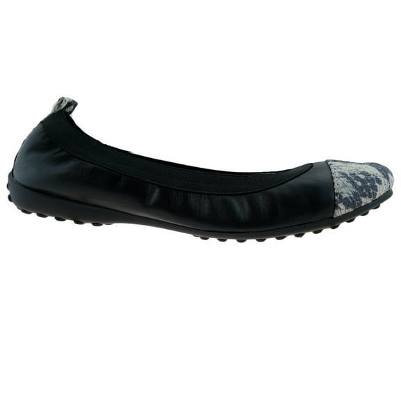 Bailarinas GOLIA NER Black/Beige Toe Ballerina Flats for womens