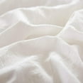 thumbnail image 3 of 3 Pieces Duvet Cover Set 100% Washed Cotton Linen Feel Super Soft Breathable Cozy Bedding Sets, 3 of 5