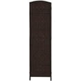 thumbnail image 4 of Jostyle Extra Wide Room Divider Panel of 8 Privacy Screen Freestanding Rattan Room Separator for Enhanced Privacy Espresso, 4 of 8