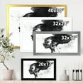 thumbnail image 4 of Designart 'Black and White Portrait of African American Woman I' Modern Framed Art Print, 4 of 4