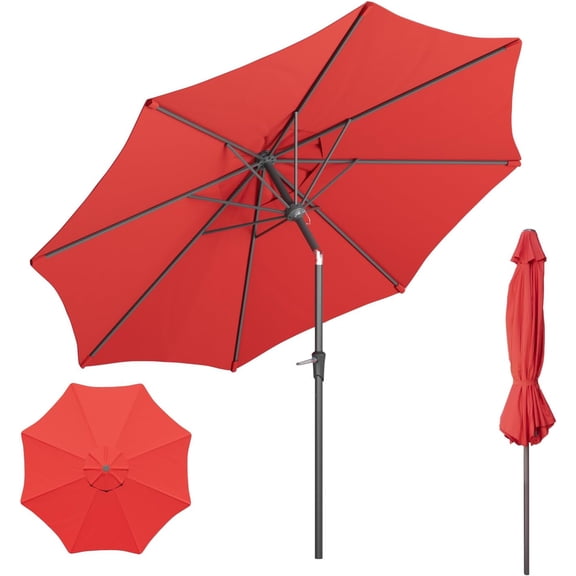 8-Rib Outdoor Patio Market Umbrella