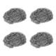 thumbnail image 5 of 30PCS Bolas limpiadoras de estropajos de acero inoxidable Bolas para fregar para ollas, sartenes, utensilios de cocina Limpiador, 5 of 10