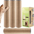 thumbnail image 1 of GFDYREE 4Pcs 15.7" × 3.3" Cat Scratching Post Replacement- Durable Cat Tree Scratch Post Refill Pole Parts with M8 Screws- Hemp Rope Scratcher Posts Cat Furniture Accessories for Kittens Ca, 1 of 7