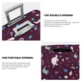 thumbnail image 6 of Wukai Space Dinosaur Elastic Luggage Cover: Personalized Protection for Your Suitcase - Fits 19~29-inch, Washable & Durable Travel Companion-Medium, 6 of 8