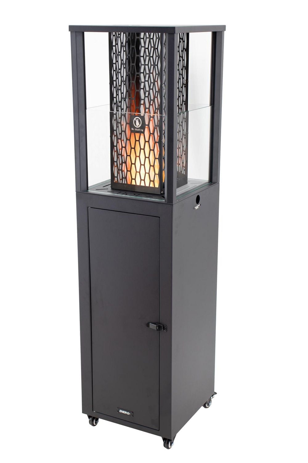 EnerG+ Outdoor Wood Pellet Patio Heater with Fan