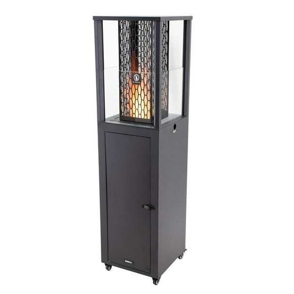 EnerG+ Outdoor Wood Pellet Patio Heater with Fan