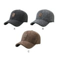 thumbnail image 4 of kurtrusly Men Winter Baseball Cap Style Game In Winter Months With Ear Muffs Unique Grey, 4 of 6
