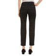 thumbnail image 2 of Charter Club Women's Plaid Bristol Skinny Ankle Jeans Black Size 14, 2 of 3