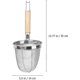 thumbnail image 3 of Micro-perforated stainless steel pasta basket, 35cm, 3 of 5
