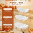 thumbnail image 4 of Fruit Bowl Basket For Kitchen Counter - Fruit Bowl Kitchen Organizer | Decorative Acrylic Dessert Tray | Serving Tray Multi Layer Fruit Display Stand | Serving Bowls With Metal, 4 of 9