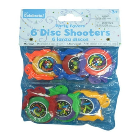 Way to Celebrate Disc Shooters Party Favors, 6-Pack