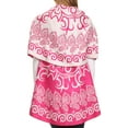 thumbnail image 2 of Sakkas Balie Reversable Printed Mid Weight Warm Poncho Throw Shawl / Cardigan - Rose / White - OS, 2 of 5