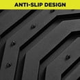 thumbnail image 6 of Auto Drive 4-Piece Rubber Car Floor Mats, Carbon Fiber Pattern, Pink, Universal Fit, 6 of 12