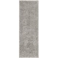 thumbnail image 1 of Unique Loom Everyday Shag Plush Area Rug 2' 2 x 6' 7 Runner in Light Green, 1 of 4