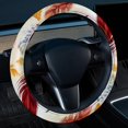 thumbnail image 2 of Thanksgiving Leaves 14.5 Inch Printing PVC Leather Car Wheel Cover Auto Accessories Steering Wheel Cover Steering Wheel Covers, 2 of 6