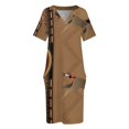 thumbnail image 4 of Vestido de bolsillo suelto War Horse Vestidos de novia vestidos de playa, 4 of 7