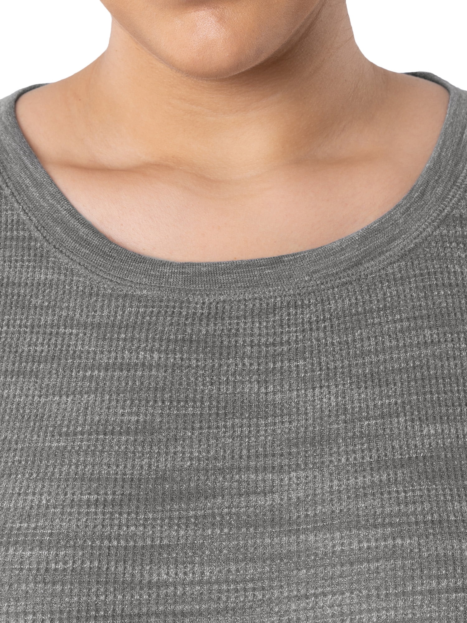 Fruit of the Loom Women's and Women's Plus Eversoft Waffle Top and Bottom Thermal Set