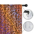 thumbnail image 4 of Blackout Kids Curtains,Orange and Purple Of Leopard Print Childrens Insulated Curtains Set Of 2,Bedroom Essentials,Toddler Room Decor 42"x54", 4 of 5
