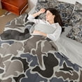 thumbnail image 4 of Castle Fairy Mallard Duck Bedding Comforter Set,Vintage Camouflage Queen Bedding Sets, 4 of 8