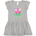 thumbnail image 3 of Inktastic Cute Watermelon with Sunglasses Girls Toddler Dress, 3 of 5