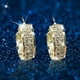 thumbnail image 2 of Rhinestone Pendientes para Chica Wrap Stud Ear Cuff para las mujeres Pendientes de aro de moda minimalista Dainty Tiny Ear Wrap Cuff Piercing Studs Earrings, 2 of 7