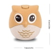 thumbnail image 4 of Adorable Large Capacity Animal Toothpick Dustproof Dispenser Box Shelf Nightstand Tooth Pick Organizer Wheat Straw Toothpicks Case Home Office, 4 of 6