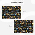 thumbnail image 3 of Placemats Set Of 4 / 6, Basketball A Placemats For Dining Table Indoor/Outdoors Heat Resistant Washable Placemats 18" X 12", 3 of 8