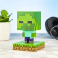 thumbnail image 2 of Lámpara Paladone Minecraft Zombie - Lámpara nocturna portátil (8 cm), 2 of 5