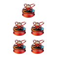 thumbnail image 1 of mmirethe Solar Powered Car Air Freshener Creative Diffuser Small Car for Car Interior Red 58x69mm 5Set, 1 of 6
