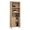 thumbnail image 3 of Pemberly Row Engineered Wood Bookcase with Doors in Khaki Pine Finish, 3 of 9