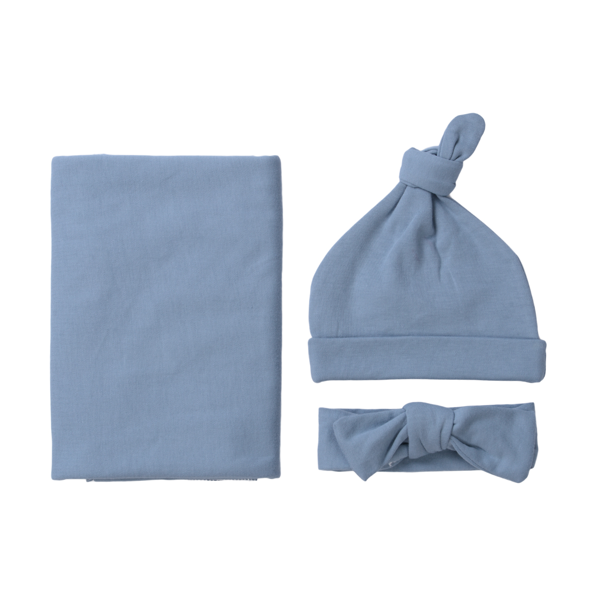 Musuos Baby Swaddling Blanket, Headband, Hat Suit, Sleeping Home