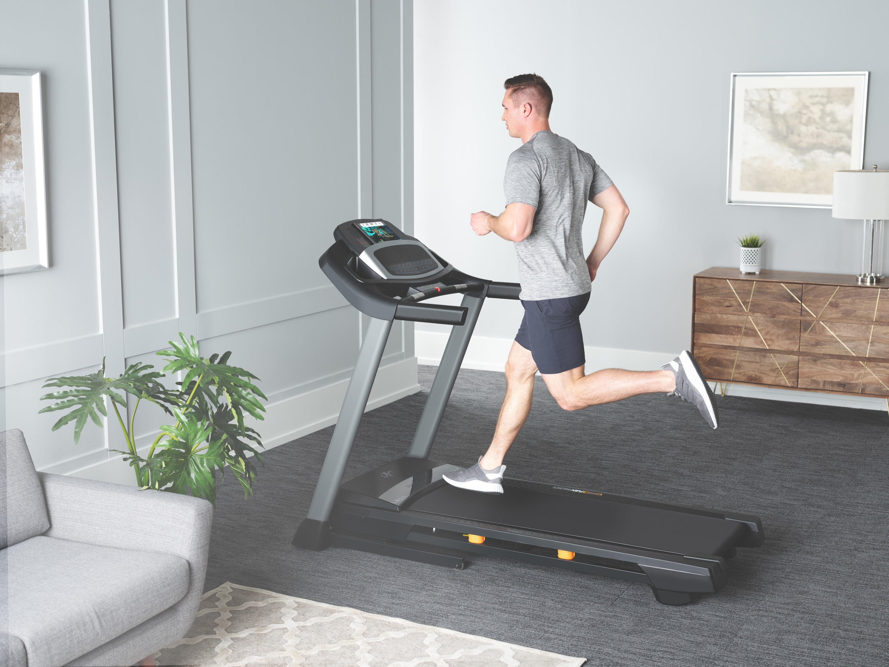 NordicTrack C 500 Folding Treadmill with 10 Incline Controls Compatible with iFIT Personal Training