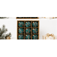 thumbnail image 2 of Christmas Ornament Ball Hanging Decor, Festive Tree Decoration For Wreath Window Fireplace Or Party Display, Holiday Home Accent, 2 of 4