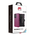 thumbnail image 4 of MyBat Pro Maverick Series Case with Holster for Samsung Galaxy A23 5G - Plum / Black, 4 of 4