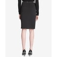 thumbnail image 2 of Calvin Klein Womens Floral Pencil Skirt, Black, 12, 2 of 2