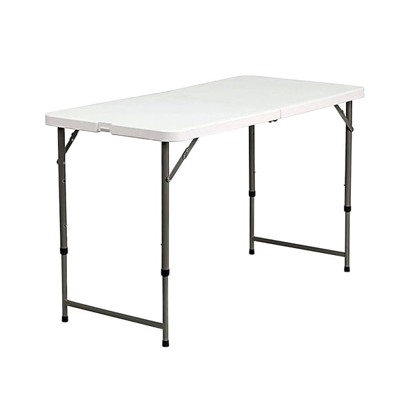 MESA PLEGABLE 1.22MTS CON ALTURA AJUSTABLE GARDECOR MESA-06