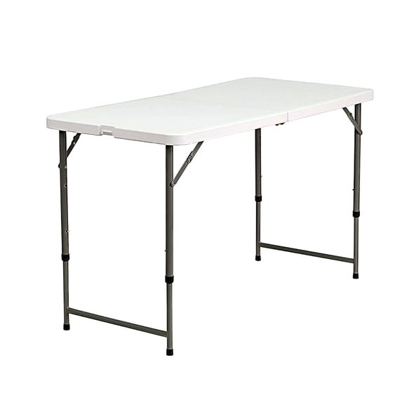MESA PLEGABLE 1.22MTS CON ALTURA AJUSTABLE GARDECOR MESA-06
