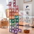 thumbnail image 3 of CONNETIX Magnetic Tiles, Pastel Ball Run Pack, 106 Pieces, 3 of 6