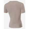 thumbnail image 4 of Women's Square Neck Tops Short Sleeve Crop Tops Workout Summer Clothes Casual Slim Fit T-Shirts, 4 of 5