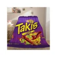 thumbnail image 4 of Takis Chili Vibrant Soft Flannel Blanket Ultra Cozy Throw for Bed Sofa Travel Camping - Birthday Gift 1pc, 4 of 9