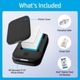 thumbnail image 4 of HP Sprocket Portable Photo Printer, Bluetooth Wireless Instant 2x3" Prints for iOS & Android, Black, 4 of 8