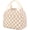 Orange & White, variant on Hwawhin Insulated Lunch Bag for Women, Corduroy Lunch Tote, Leakproof Cooler Lunch Box with Portable Handle, Reusable Lunch Case for Work Travel Picnic Office