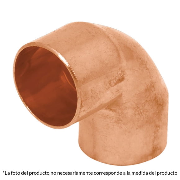 Codo 90° de cobre 1-1/2' Foset Foset CC-565