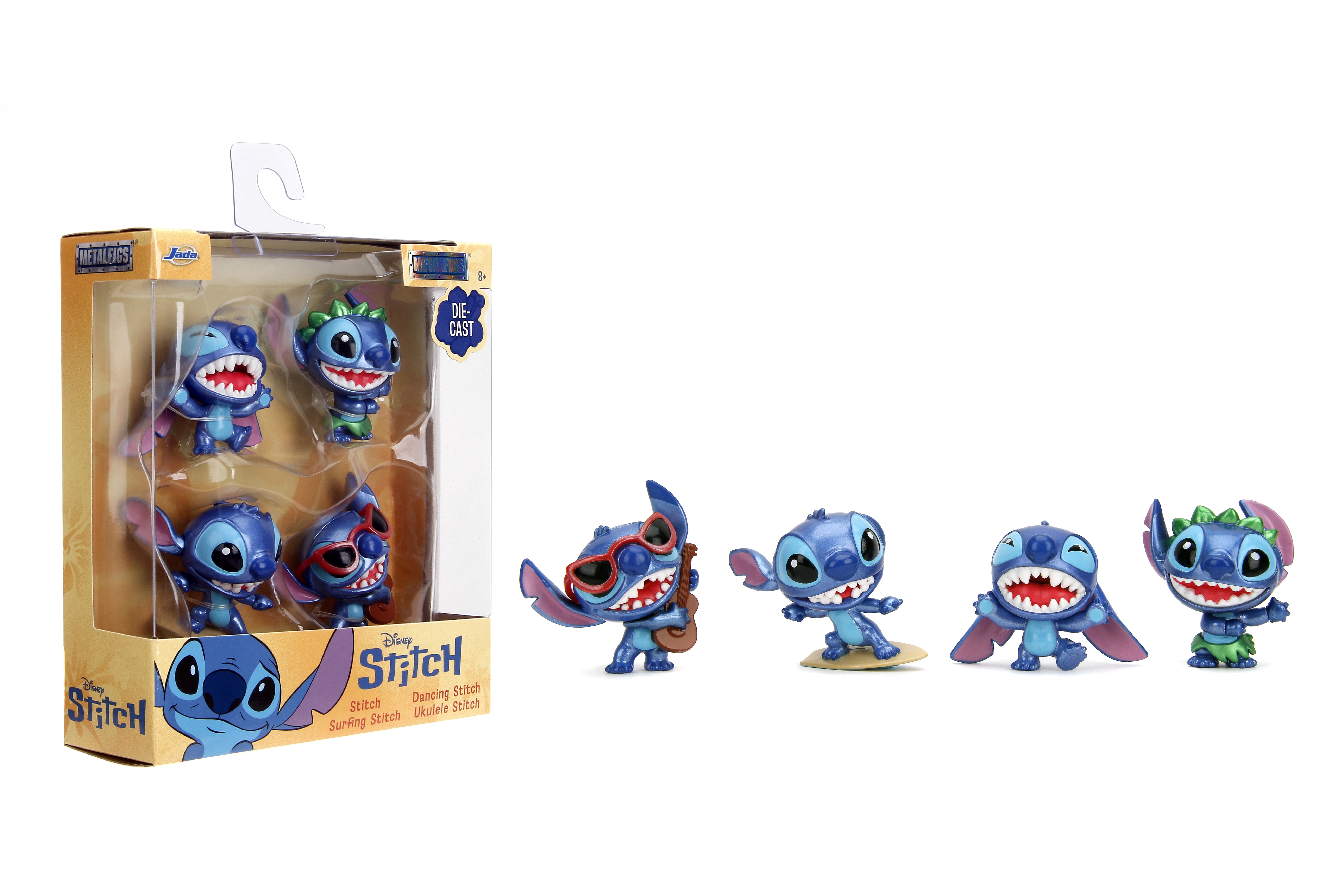 Jada Gremlins Metalfigs 4-Pack - Gizmo, Stripe, Gremlin, Mohawk