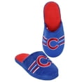 thumbnail image 1 of Chicago Cubs Slippers - Mens Stripe, 1 of 1