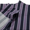thumbnail image 2 of Vibrant Stripe Tier and Valance Purple Set by Drew Barrymore Flower Home, 2 of 2