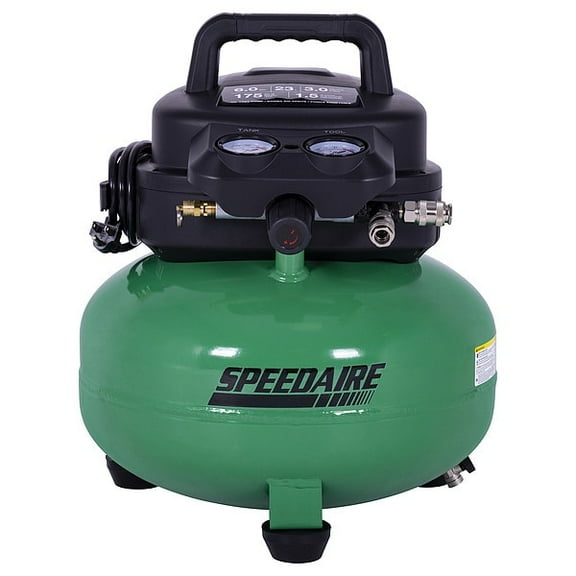 Speedaire Portable Air Compressor,Oil Free,120V AC 810RA8