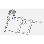 IK Multimedia iRig Mic Cast 2 Pocket-Sized Microphone for iPhone, iPad, and Android Devices