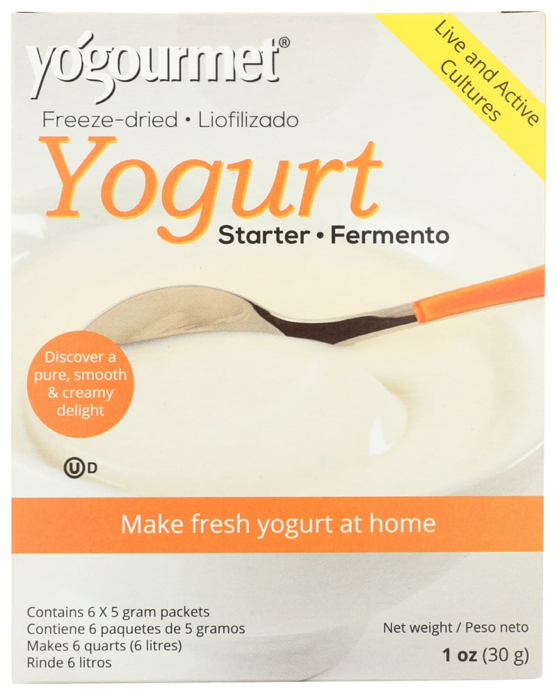 Yogourmet FreezeDried Yogurt Starter 6 Pkts.